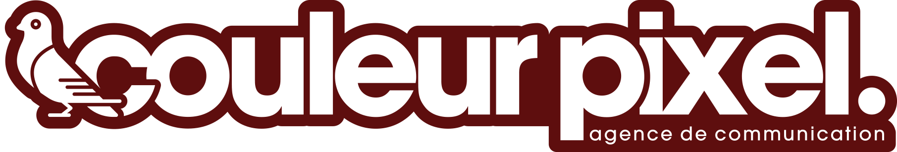 Logo couleur pixel agence de communication réalisation site internet a marmande